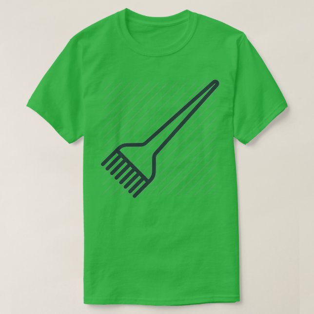 Färg-pensel T Shirt (Design framsida)