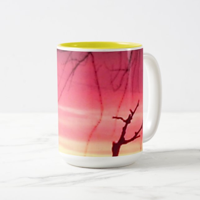 Färg Perfekt ger vibrant Sunrise Mugg (Framsida höger)