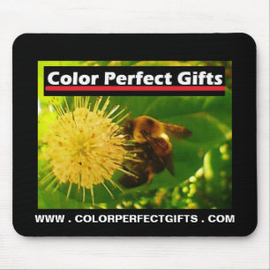 Färg Perfekt Gifts Annons Bumblebee Nectar Musmatta