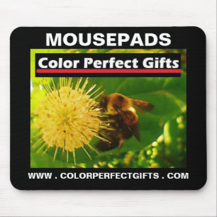 Färg Perfekt Gifts Annons Bumblebee Nectar Musmatta