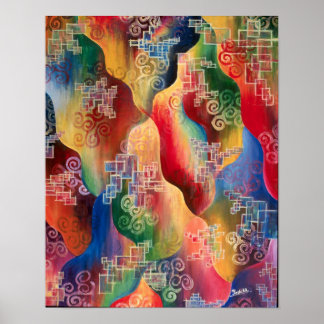Färg Play Poster