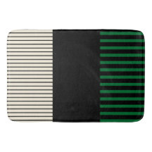 Färg Pop Rand - Grönt, grädde och svart