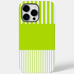 Färg Pop Rand i Lime Green och White