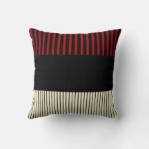 Färg Pop Rand - Red & Cream