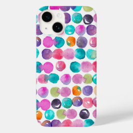 Färg Pop Watercolor iPhone Fodral – Estetisk Känsl