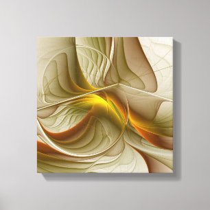 Färg Precious Metall, Abstrakt Fractal Art Canvastryck