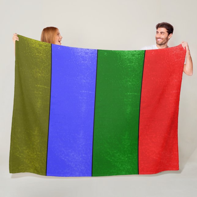 färg pub Fleece Blanket (På plats)