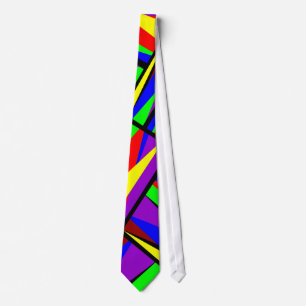 Färg Rand tie Slips