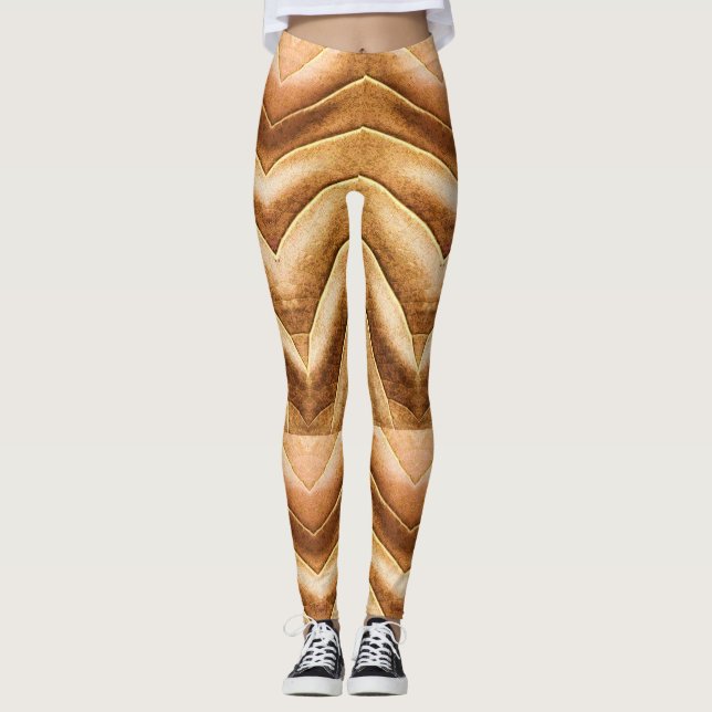 Färg, "Ratti_Kreativ_Arts" Leggings (Framsida)
