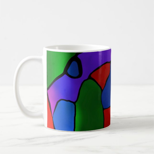 Färg redan kaffemugg (Vänster)