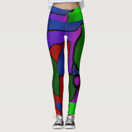 Färg redan leggings