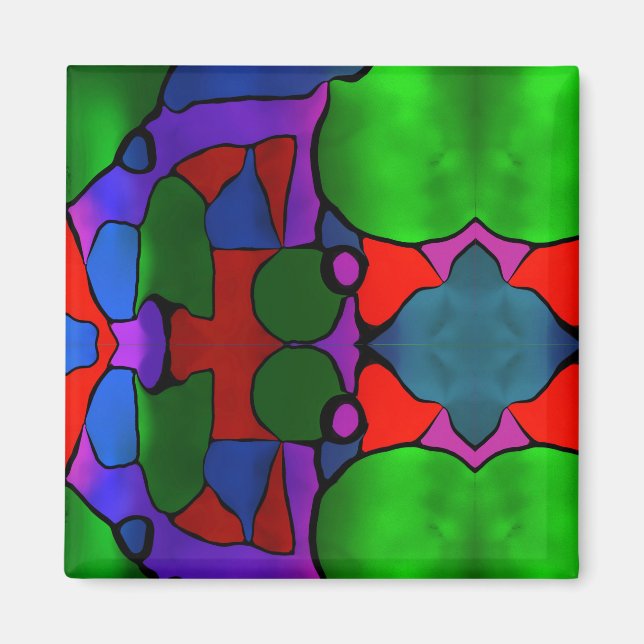 Färg redan magnet (Framsidan)