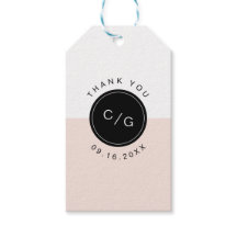 Färg redigerbar minimalistisk modern bröllop monog