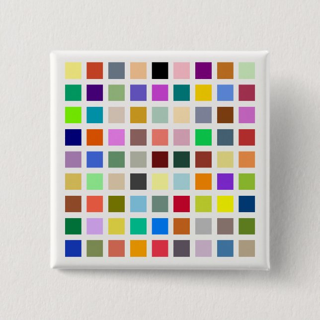 Färg, regnbåge och mer - 81 nyanser knapp (Framsida)