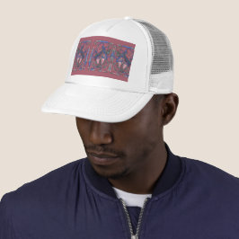 Färg Rörelse Skum Trucker Hatt Keps