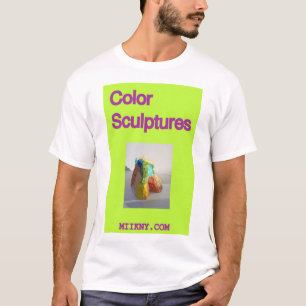 Färg Sculptures Bright T Shirt
