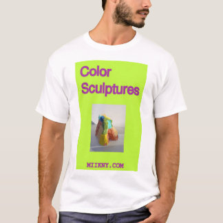 Färg Sculptures Bright T Shirt