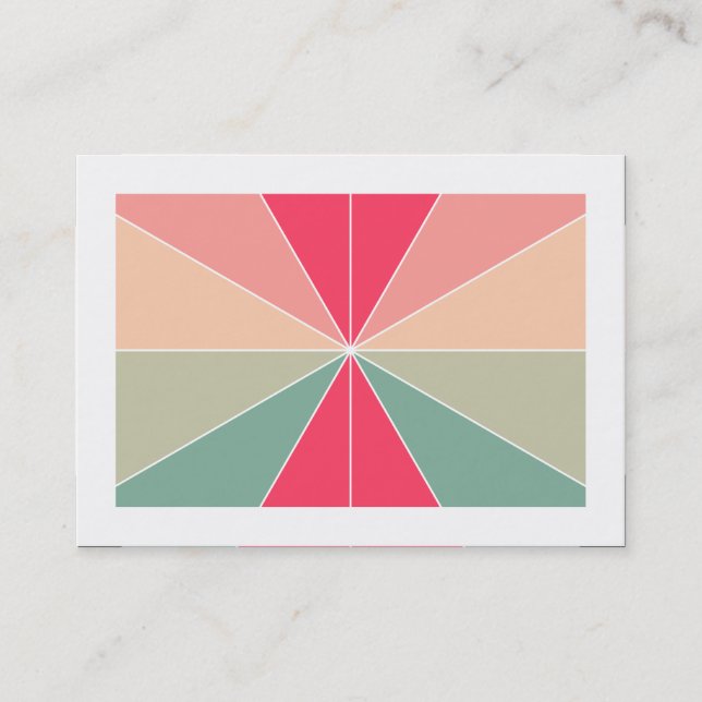 Färg-segment 03 (gränser) visitkort (Framsida)