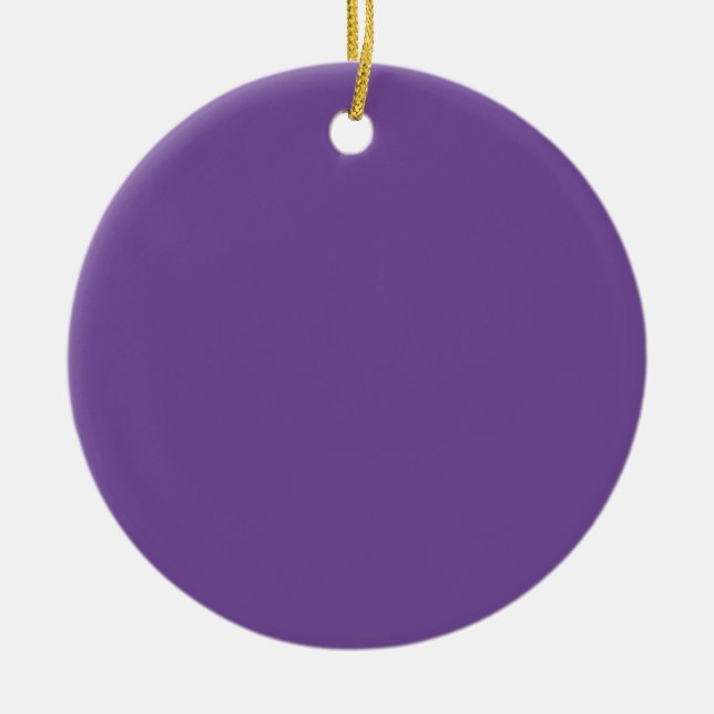 Färg senaste Anpassningsbar TextLogo Ceramic Ornam Julgransprydnad Keramik (Framsidan)