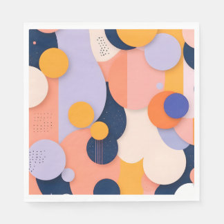 Färg Sfär Fusion Pappersservett