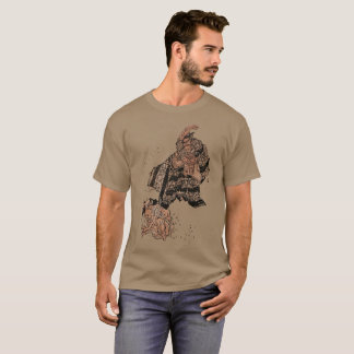Färg Shoki demonslayeren och den Oni T-tröja T-shirt