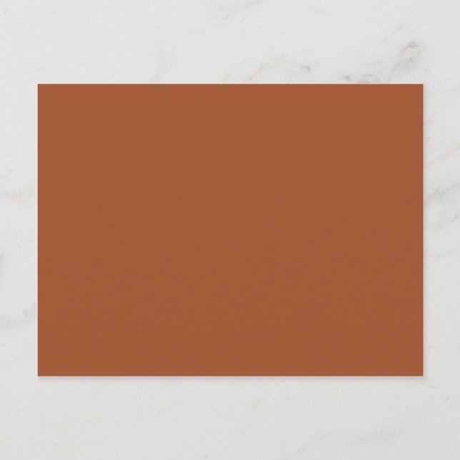 färg sienna vykort (Framsida)