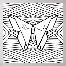 Färg själv eller Hanging som svartvit konst