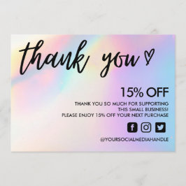 Färg skifttangent Tack Inbjudningar