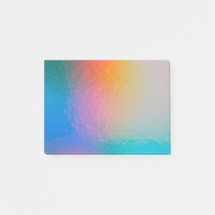 Färg skifttangenten Neon Light Holographic, Trend Post-it Block