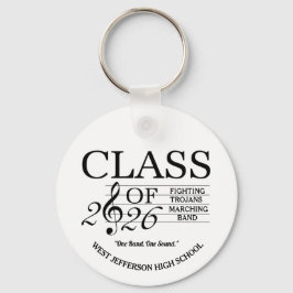 FÄRG-skyddsklass för 2026: Marching Band Keychain Nyckelring