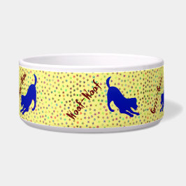 Färg - Snöflingor Pet Bowl