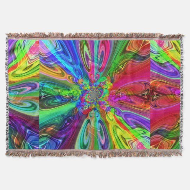Färg Spectrum Flares Filt (Framsidan)