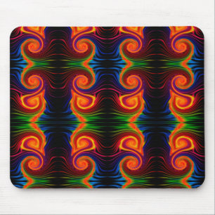 Färg Spectrum Swirl Mousepad Musmatta