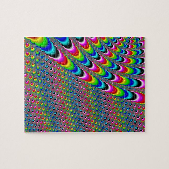 Färg-spel - ramkonst pussel (Horisontell)