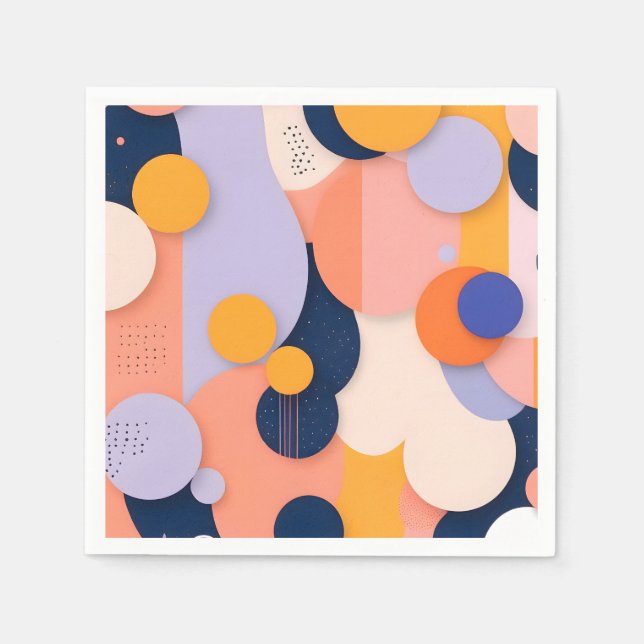 Färg Sphere Fusion Pappersservett (Framsidan)