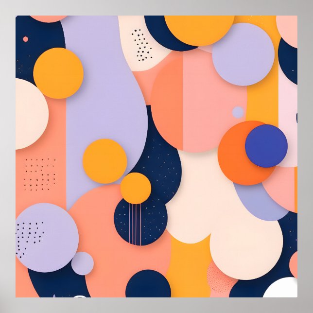 Färg Sphere Fusion Poster (Framsidan)