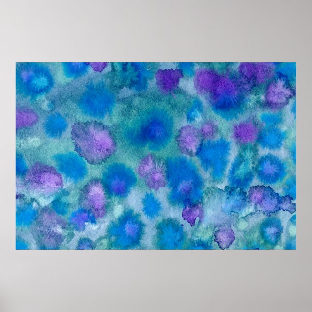 Färg Splatz Poster (Framsidan)