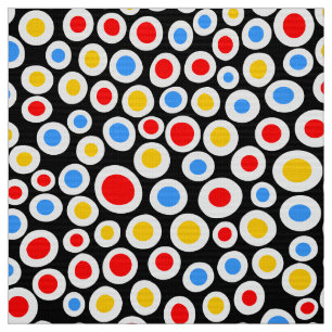 Färg Spots Mönster 230515 Tyg