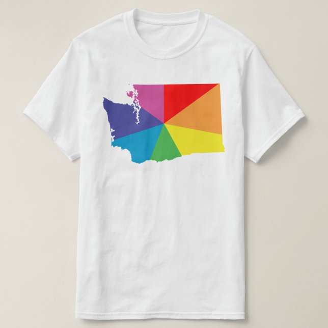 färg-spricka i tvättington tee shirt (Design framsida)