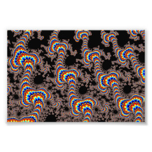 Färg Springa - Fractal Art Fototryck
