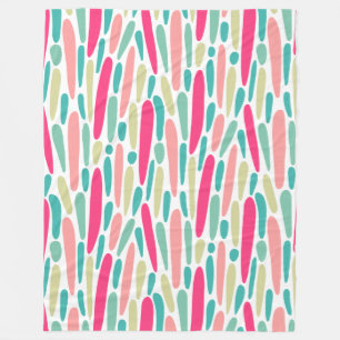 Färg Stänk 150222 - Färger 01 Dekorativ kudde Fleecefilt