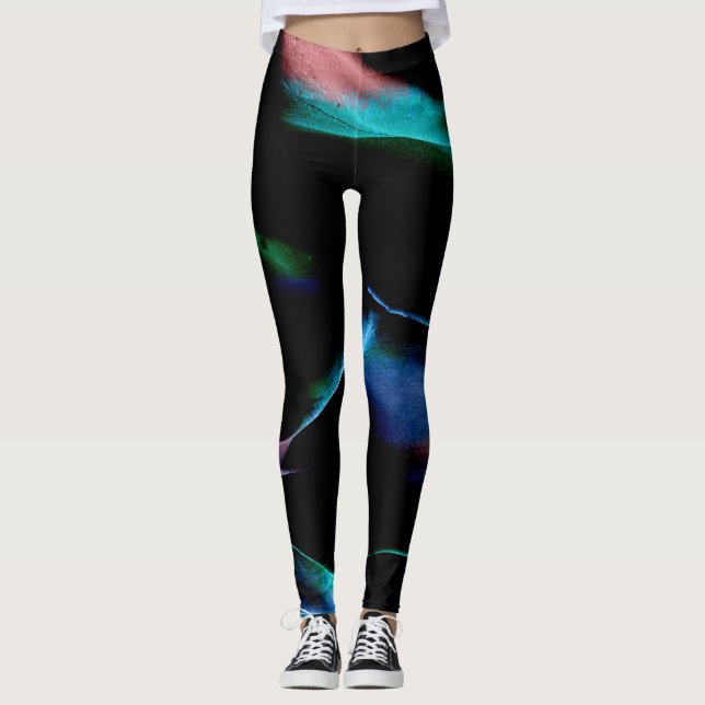 Färg Stänk #21 Leggings (Framsida)