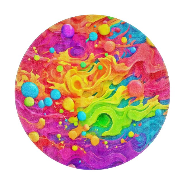 Färg Stänk-bakgrunden (Framsidan)