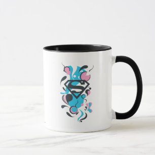 Färg Stänk Blue Mugg