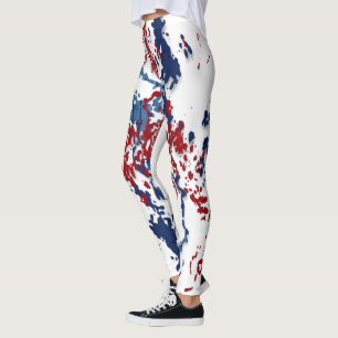 Färg Stänk Leggings