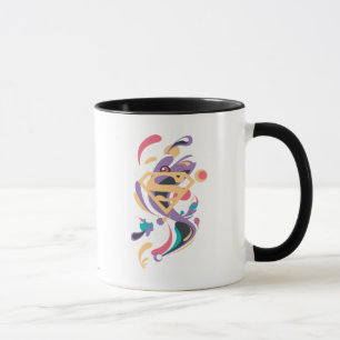 Färg Stänk Orange Mugg