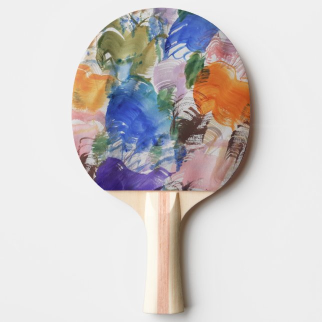Färg Stänk Pingisracket (Framsidan)