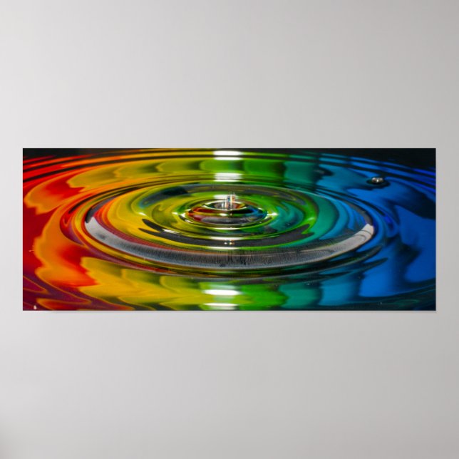 Färg stänk poster (Framsidan)