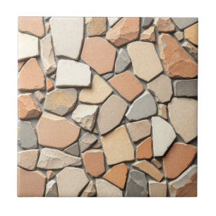 Färg stone Mosaic Kakelplatta