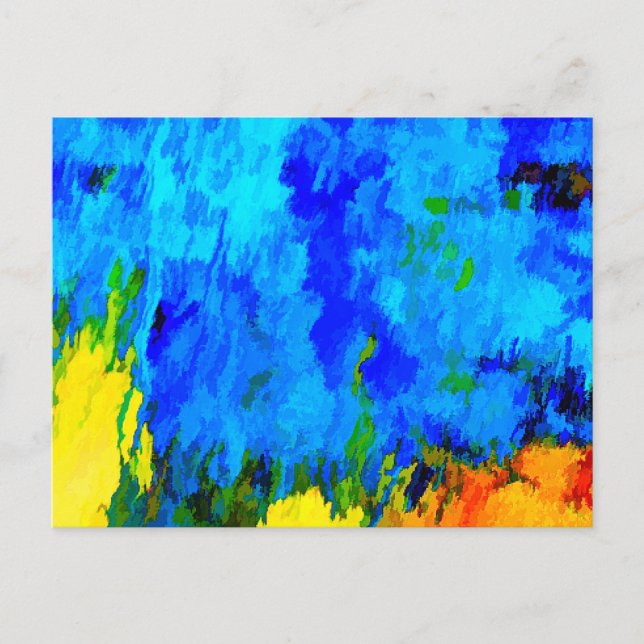 FÄRG STORM VYKORT (Framsida)